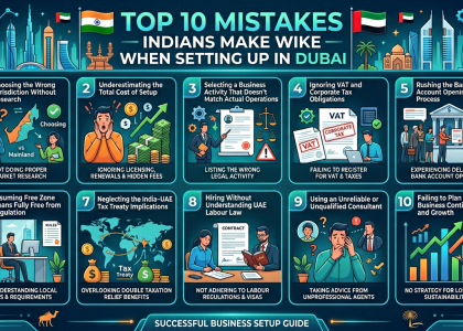 Dubai business setup mistakes Indians